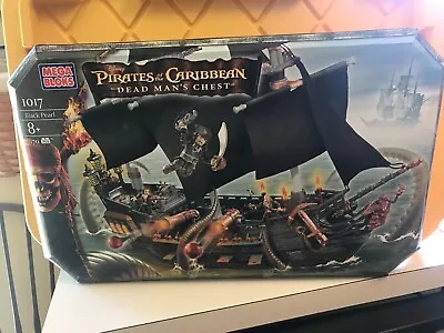 Mega Bloks Pirates Of The Caribbean Dead Mans Chest Black Pearl 1017 New  Sealed • $185