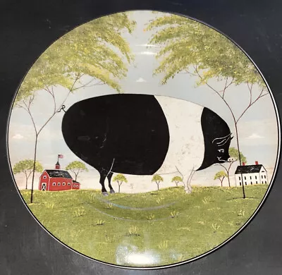 Warren Kimble Animal Collection Salad Plate Pig Sakura • $12.99