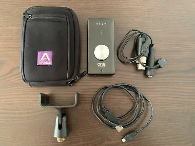 Apogee One Portable Studio Interface For Mac USB Plus Accessories • £100