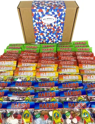 £25.05 • Buy The Ultimate Haribo Mini Bags Sweets Hamper - Starmix, Supermix, Strawbs & - To