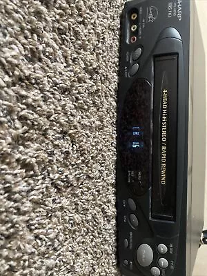 VCR VHS Player Works! 4 Headed Hi-fi Stero/ Rapid Rewind In Great Condition • $69