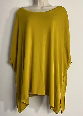 Marla Wynne Layers Boxy Draped Top- Sz XL  Gold Lagenlook. • $18.75