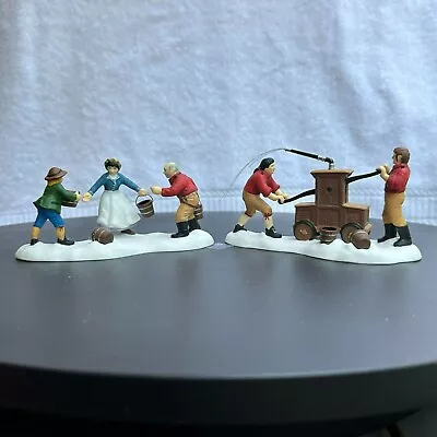 Dept 56 Volunteer Firefighters New England Village Christmas Accessory - 1998 • $30