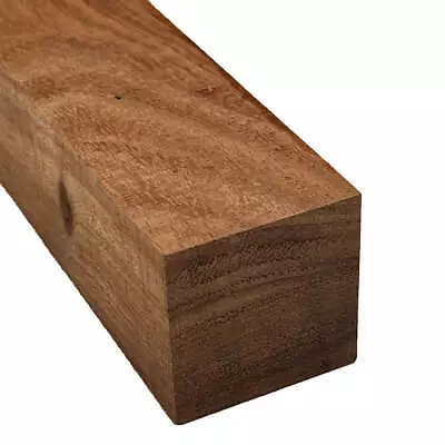 Curly Flame Hawaiian Koa Turning Wood Blank Square Wood Block | Air Dried (1 Pc) • $31.54