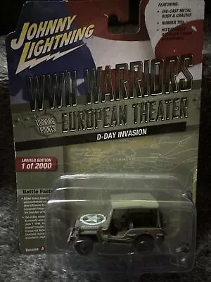 Wwii Mb Jeep Willys V/a Turning Points Pacific Theater Johnny Lightning 2022 • $13.99