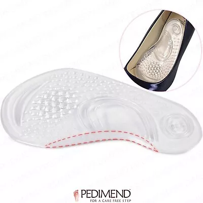 Pedimend™ 2 IN 1 Gel Metatarsal Pads And Arch Support Shoe Insert - Foot Care • £6.99