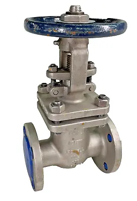 POWELL 2456-FM0T Stainless Steel CF8M Gate Valve 1-1/2  Class 150 Flanged End • $461.12