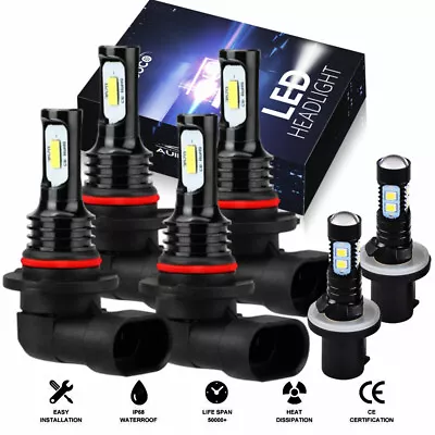 For Chevrolet S10 1998-2003 Combo LED Headlight Bulbs High Low Beam + Fog Light • $35.99