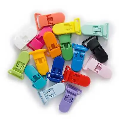 5pcs Plastic Dummy Clips Making Toys And Stationery Pacifier Holders Crafts • $2.99