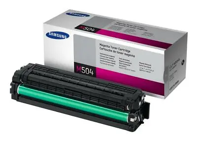 Genuine Samsung CLT-M504S Magenta Laser Printer Toner A- 415 4195 VAT Inc • £70.84