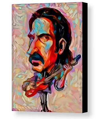 Framed Abstract Frank Zappa 9X11 Art Print Limited Edition W/signed COA • $19.99