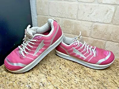 Altra Women's Intuition 2.0 Zero Drop Sz 9 Running  Shoes Pink Silver No Insoles • $22.99