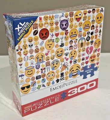 Most Popular Emoji Jigsaw Puzzle Eurographics Inc Family Puzzle 300 XL Pieces • $9.95