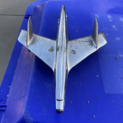 Vintage 1955 Chevrolet Chevy Hood Ornament Jet Bird Plane #3709685 • $19.55