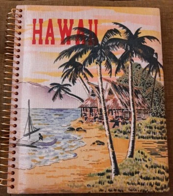 $17.95 • Buy Vintage 60s/70s Photo Album HAWAII Cover Vacation Beach Photos EMPTY