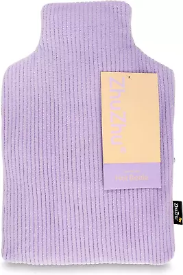 Zhu-Zhu Hot Bottle Body Warmer - Microwavable Lavender Wheat Bag - Lilac • £17.94