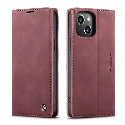 Wallet Leather Case Flip Cover For IPhone 15 14 13 12 11 Pro Max XR X 8 7 6 Plus • $12.89