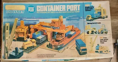 Rare Vintage Matchbox Playset PS-1 Container Port Full Set 1976 With Box • $80.93
