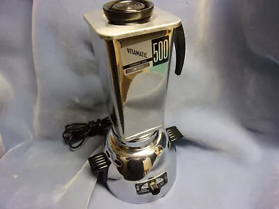 Vintage Stainless Steel VITAMATIC 500 Vita Mix Blender Works Great • $70