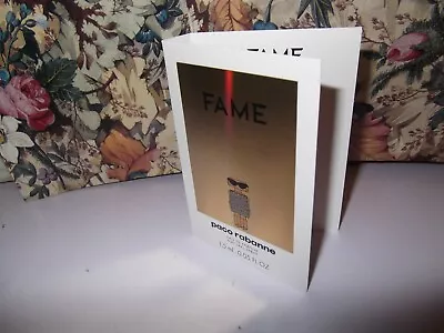 £2.30 • Buy Women Paco Rabanne FAME Eau De Parfum 1.5 Ml Spray New Release 2022