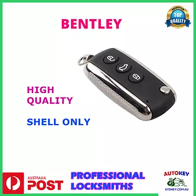 Bentley Key Shell Replacement Continental Gt With Badge 2006-2015 • $99