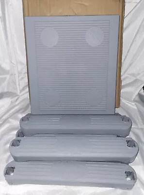 $46 • Buy Blue Wave Above Ground Pool A-Frame Pool Ladder Replacement Steps & Platform