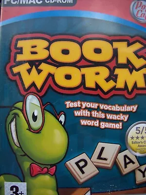 Bookworm---test Your Vocabulary---word Game--pc / Mac Cd---free Post • £2.99