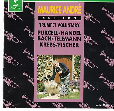 Trumpet Voluntary By Maurice Andre (CD 1992 Erato) German Import/1974 Album • $5.99