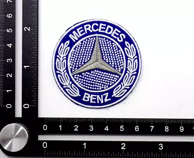Mercedes Benz Embroidered Patch Iron/sew On ~2-1/4  Amg Gt Cla Gla 260d Slk Vito • $6.99