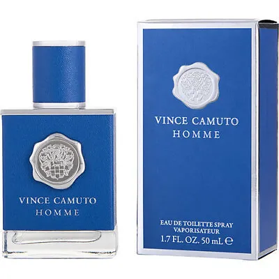 Vince Camuto Homme For Men Eau De Toilette Spray 1.7 Fl Oz New In Box • $23.99