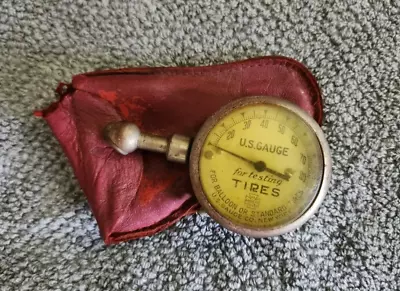 Vintage US Guage Tire Pressure Tester Balloon Or Standard Tires • $49.95