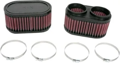 K&N Dual Pod Performance Air Filters RU-2922 Fits GSF1200 Bandit GSXR1100 • $183.11