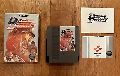 Double Dribble ( Nintendo NES 1987) Complete In Box 5 Screw Authentic CIB Konami • $30