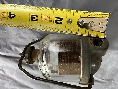 Sediment Fuel Filter AC Glass Bowel Rad-Sales Vintage • $30