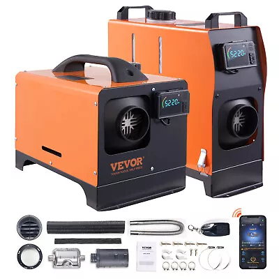 VEVOR Diesel Air Heater All-in-One 5/8 KW With LCD Remote Control Bluetooth • $84.99