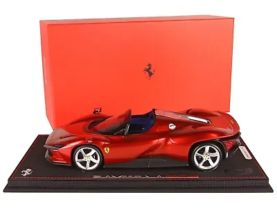 Ferrari Sp3 Daytona  Icona Series  Red Magma & Display Case 1/18 By Bbr P18214 A • $449.99