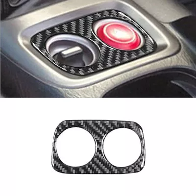 For 2000-2003 Honda S2000 Carbon Fiber Interior Hazard Light Switch Cover Trim • $8.74