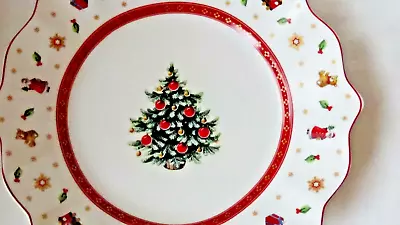 Villeroy & Boch Toy's Delight Christmas Plate Christmas Tree (NEW&OVP) Rarity • $47.25