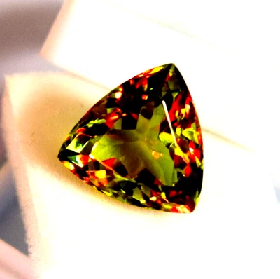 $31.39 • Buy 10Ct Best Quality Natural Alexandrite Trillion Cut Color Changing Loose Gemstone