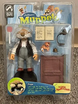 Muppets Palisades Pops With Gaffer The Cat NEW SEALED Series 9 Scarce 2004 MISP • $99.99