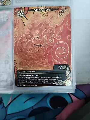 Naruto TCG CCG Susano'o Near Mint Super Rare • $300