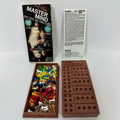 Vintage MasterMind Mini Travel 1972 Board Game - Complete • £9.50