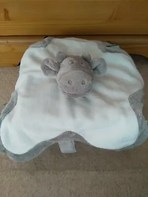 £6.99 • Buy Noukies Grey Cow Comforter. White Comfort Blanket ⭐