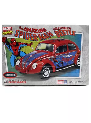 Amazing Spider-Man Volkswagen VW Bug Beetle Model Kit Polar Lights Marvel New • $39.95