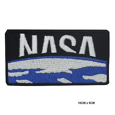NASA Earth Space Embroidered Iron On Sew On Patch Badge Applique For Clothes  • £2.35
