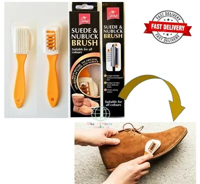 £2.59 • Buy Jump Suede & Nubuck Shoe Care Brush Cleaner Bristles Restorer Cleans Boots Shoes