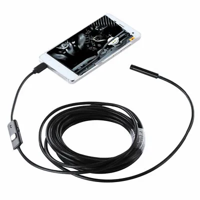 £8.99 • Buy 3 In 1 Android OTG USB Type-C Endoscope Inspection Camera 6 LED HD Waterproof UK