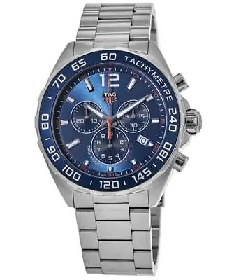 New Tag Heuer Formula 1 Quartz Chronograph Blue Men's Watch CAZ1014.BA0842 • $1356.87