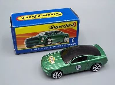 “matchbox  **hershey 2006** Mustang Gt Concept **met Green** Promo Mint Boxed • $19.95