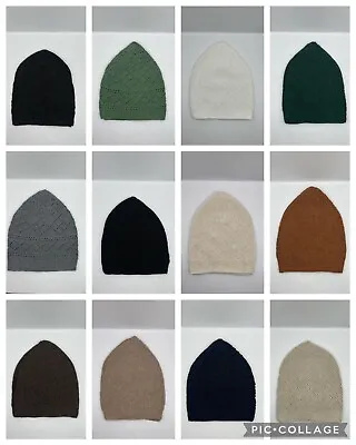 Set Of 12 Muslim💯Men's Hats💯 Turkish Caps Cotton Kufi Prayer Islamic Caps❇️✅ • £10.99
